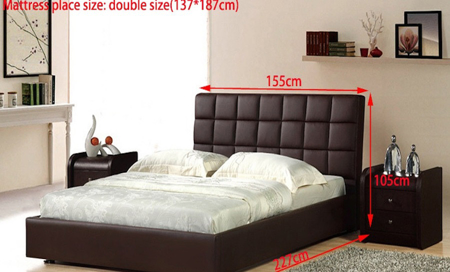 Leather Bed- Model 18